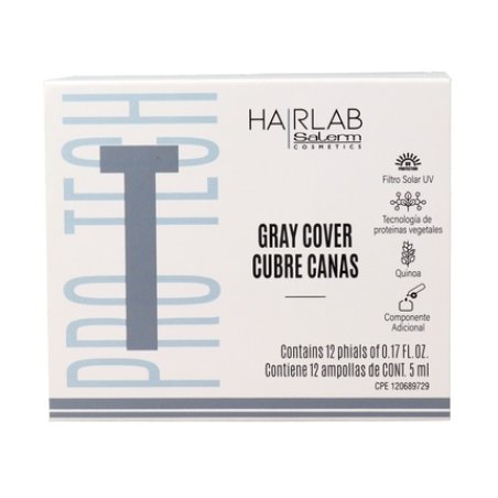 Salerm Hairlab Gray Cover Cubre Canas 5ml - Pack of 12