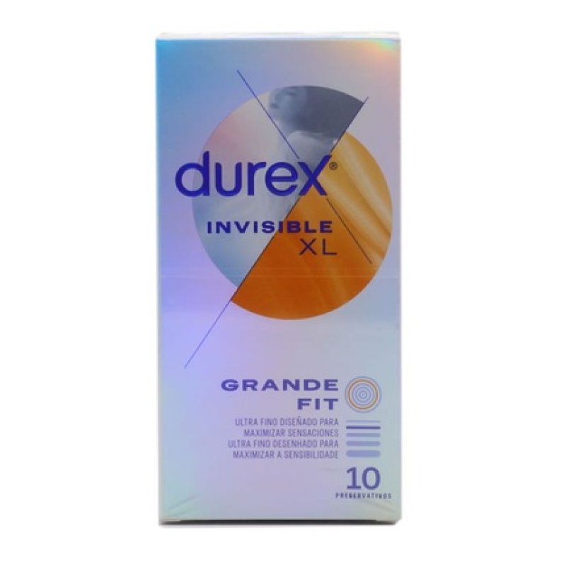 INVISIBLE XL Ultra Fine Condoms 10 Units