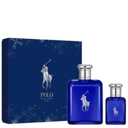 Ralph Lauren Polo Blue Eau De Toilette 125ml Eau De Toilette 40ml Spray Gift Set