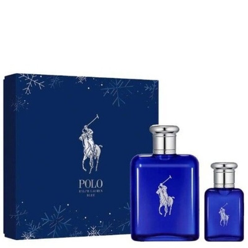 Ralph Lauren Polo Blue Eau De Toilette 125ml Eau De Toilette 40ml Spray Gift Set