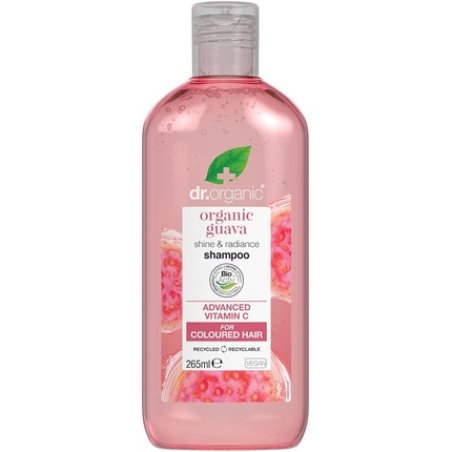 Dr Organic Guava Shampoo with Vitamin C for Coloured Hair 265ml
