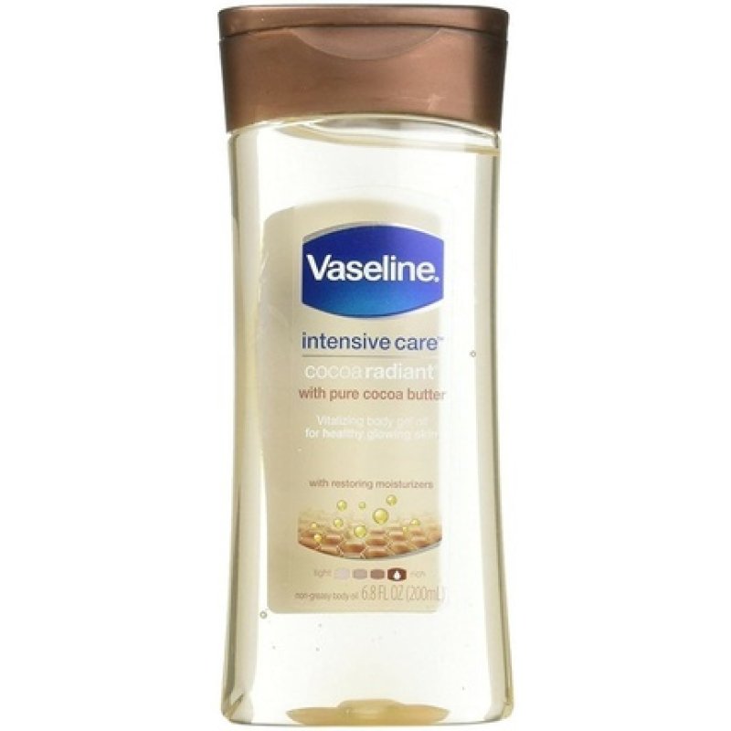 Vaseline Intensive Care Cocoa Radiant Oil 6.8 Ounce (201ml)
