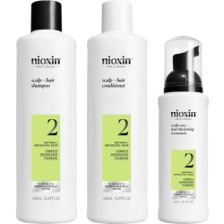 Nioxin System 2 Kit 150ml Shampoo 150ml Conditioner 40ml Treatment Advanced Thinning Kit
