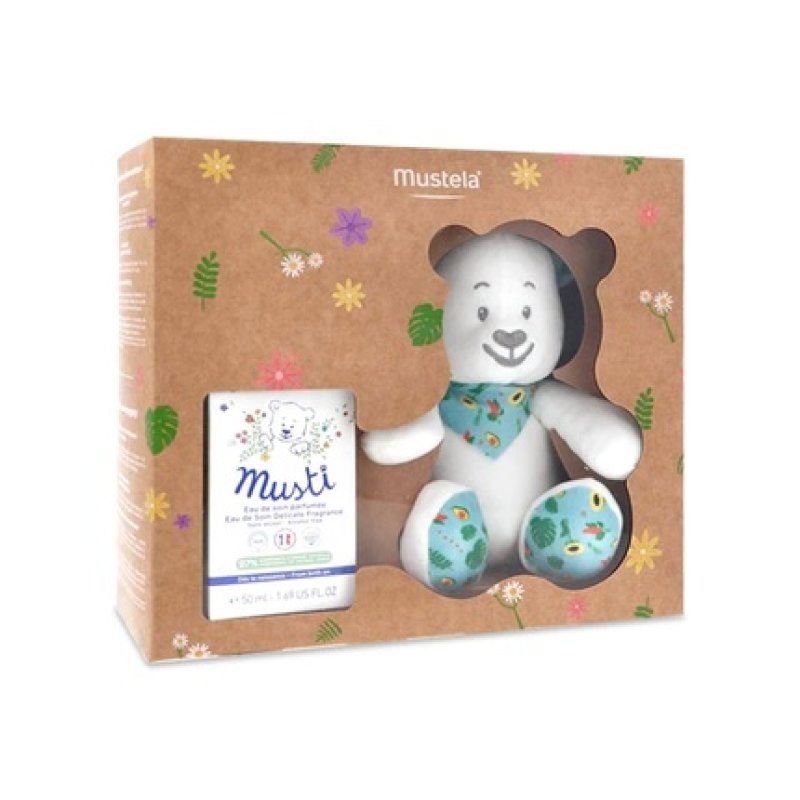 Mustela Musti Pastel Chest - 50ml, 2 Pieces