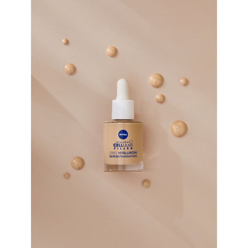 Nivea Serum with Foundation 3in1 Hyaluronic Acid 30ml