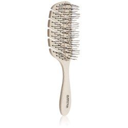 Detangling Brush with Natural Fiber Bristles