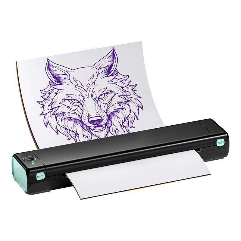 Phomemo tattoo portable label printer (black and green)