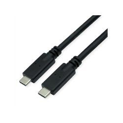 ROLINE 11.02.9065 câble USB USB 3.2 Gen 2 (3.1 Gen 2) 3 m USB C Noir