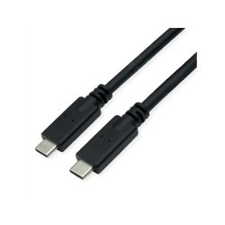 ROLINE Câble cptible USB3.2Gen2, 10G, 5m C-C, M/M, 100W