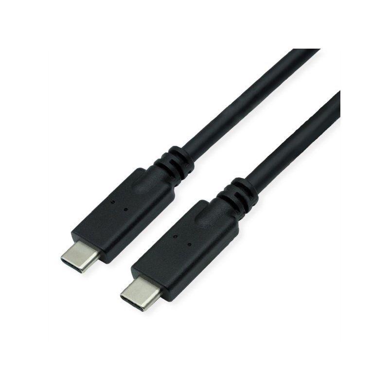 ROLINE 11.02.9066 câble USB USB 3.2 Gen 2 (3.1 Gen 2) 6 m USB C Noir
