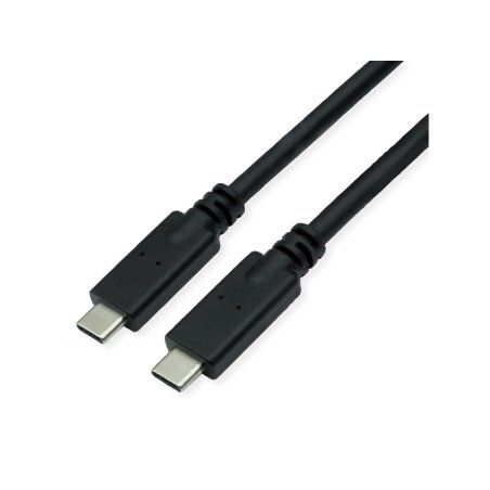 ROLINE 11.02.9066 câble USB USB 3.2 Gen 2 (3.1 Gen 2) 6 m USB C Noir
