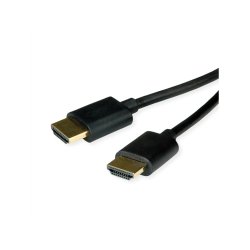 ROLINE Câble HDMI Ultra, SLIM, 4K, 1.5m 4K60Hz, M/M