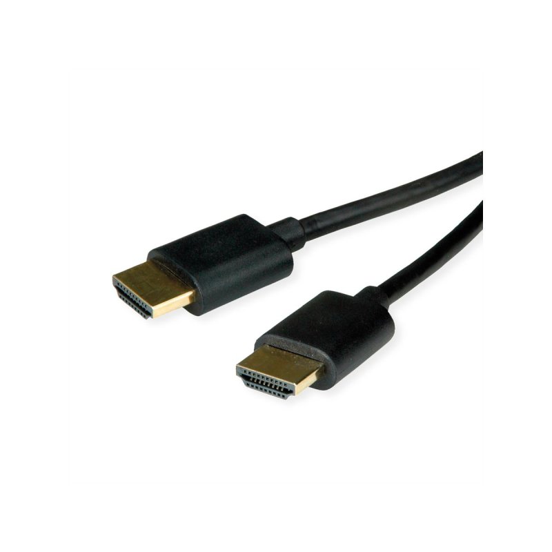 ROLINE Câble HDMI Ultra, SLIM, 4K, 2m 4K60Hz, M/M