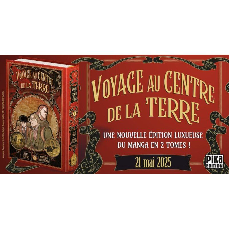 VOYAGE AU CENTRE DE LA TERRE - Tome 1 - Edition Deluxe (Manga)