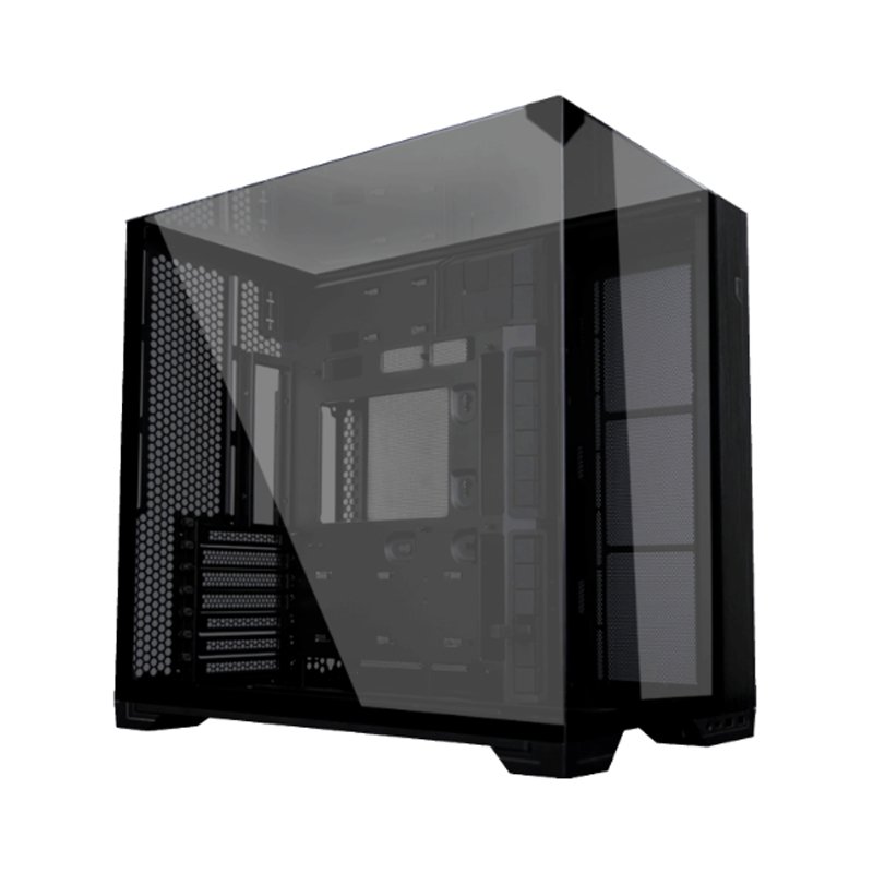 Lian Li O11 Vision Compact PC-Gehäuse, Midi-Tower, E-ATX, Tempered Glass - schwarz