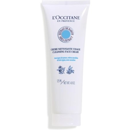 L'OCCITANE Shea Butter Cleansing Cream 125ml Enriched with Shea Butter Vegan & 100% Readily Biodegradable Luxury &
