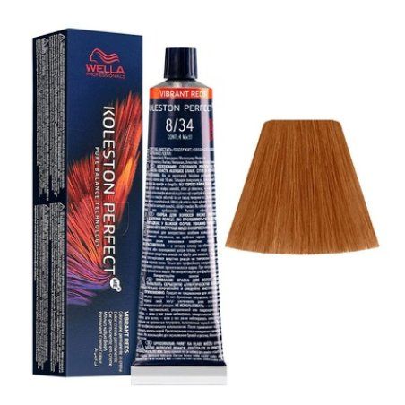 Wella Koleston Perfect Hair Dye 8/34 60 Milliliters