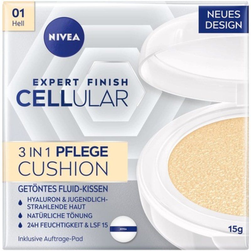NIVEA Cellular Expert Finish 3in1 Care Cushion for Light Skin Tones 15g