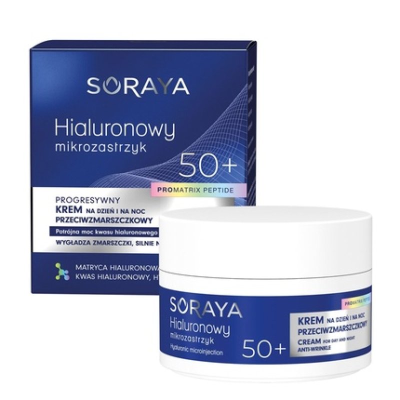 Soraya Hyaluronic Microinjection Anti-Wrinkle Cream 50ml