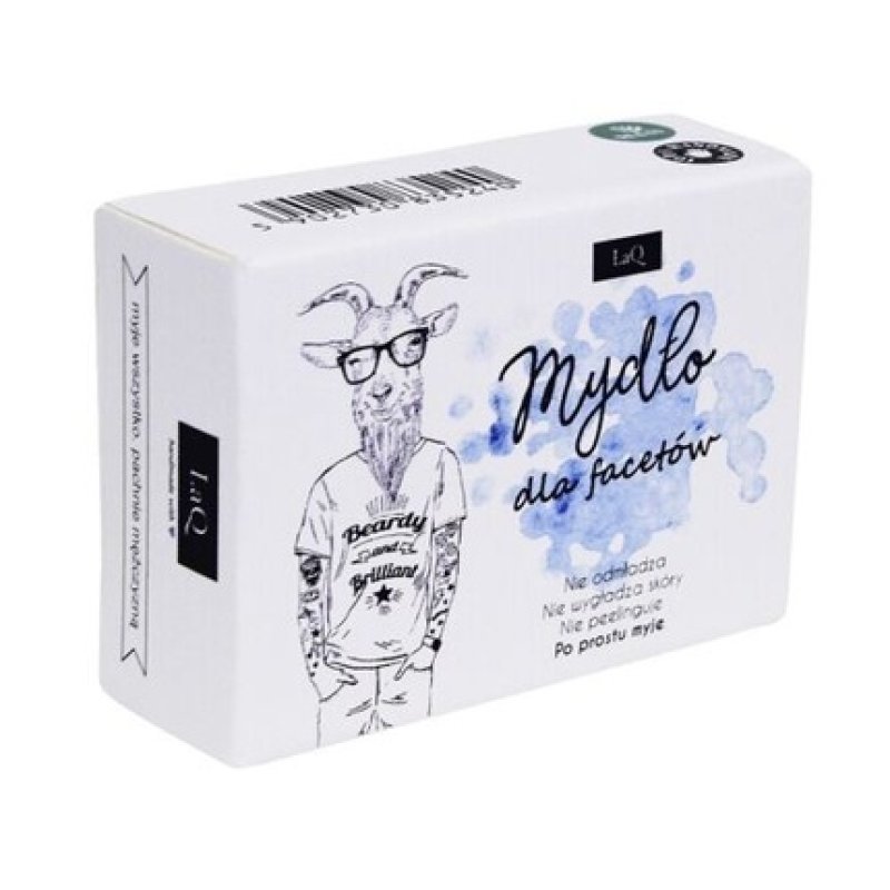 LaQ Activated Charcoal Soap for Men 85ml