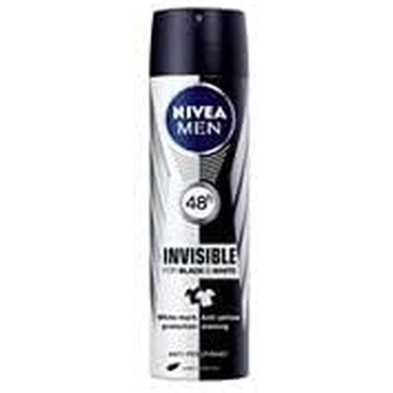 Invisible For Black & White Power Antiperspirant Spray For Men 150ml