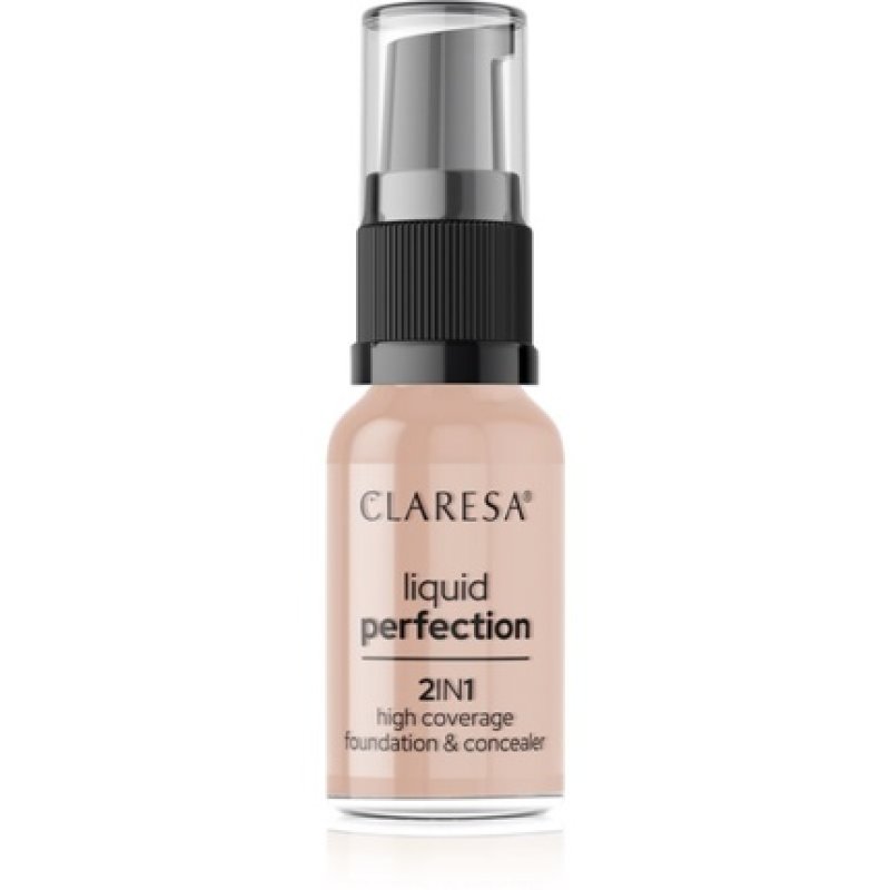 Claresa Liquid Perfection 2-in-1 Foundation 104 Nude