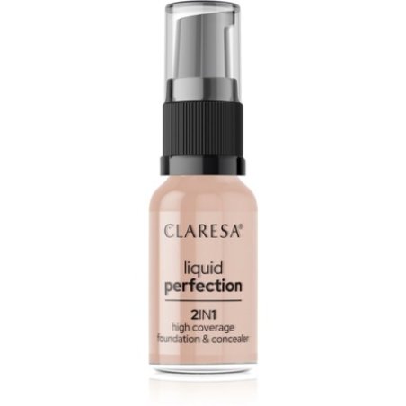 Claresa Liquid Perfection 2-in-1 Foundation 104 Nude