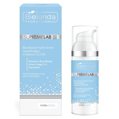 Bielenda Professional Supremelab Hydra Glow Oil-Free Hydrating Cream With Glow Effect 50ml