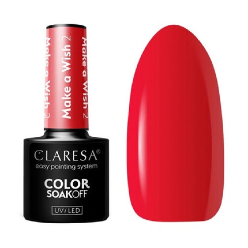 Claresa Soak Off Hybrid Nail Polish Make a Wish 2 5ml