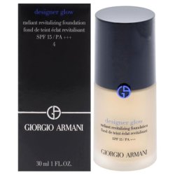 Designer Glow Radiant Revitalizing Foundation SPF 15 PA Plus 300ml by Giorgio Armani for Women