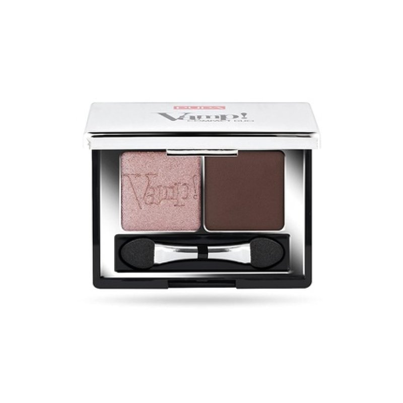 PUPA/Milano Vamp! Compact Duo Eyeshadow 002 Pink Earth 4.8g