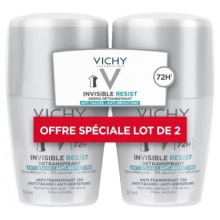 Vichy Invisible Resist 72h Antiperspirant Deodorant Roll-On 50ml