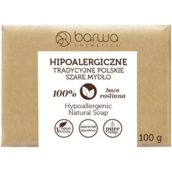 Barwa Traditional Gray Soap Bar Natural Hypoallergenic Polish 100g