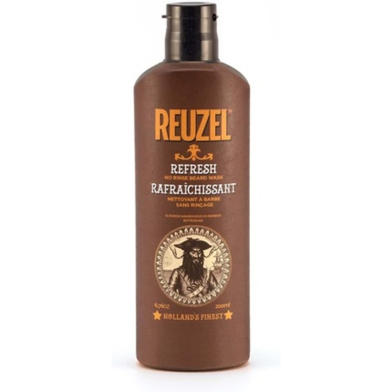 Refresh No Rinse Beard Wash - 6.76Oz/200Ml
