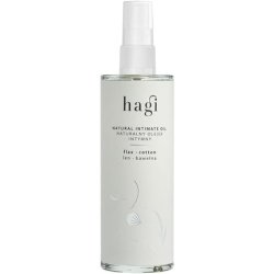 Hagi Natural Intimate Oil After Shaving and Waxing Moisturizes the Skin with Flax Seed Oil Cotton Oil and Macadamia Oil