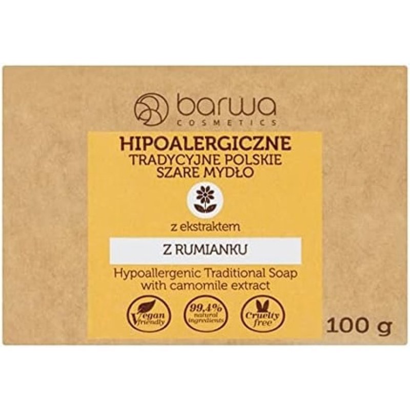 Traditional Polish Soap with Chamomile Extract