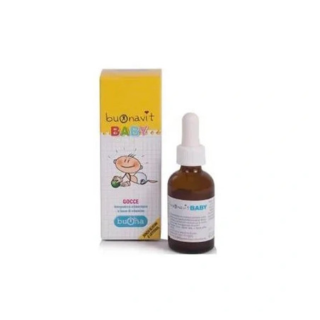 Buona Spa Societa' Benefit Buonavit Baby Supplement For Children's And Infants' Bones 20 Ml Drops