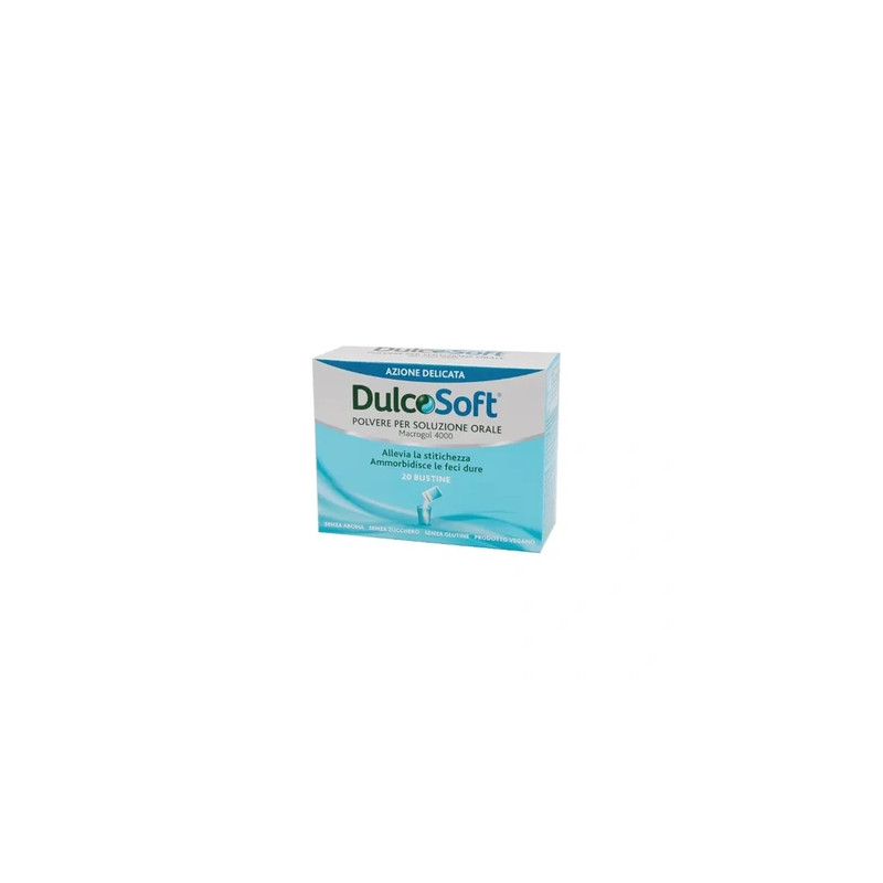 STOCK49 - Opella Healthcare Italy Dulcosoft Powder For Constipation And Hard Stools 20 Sachets