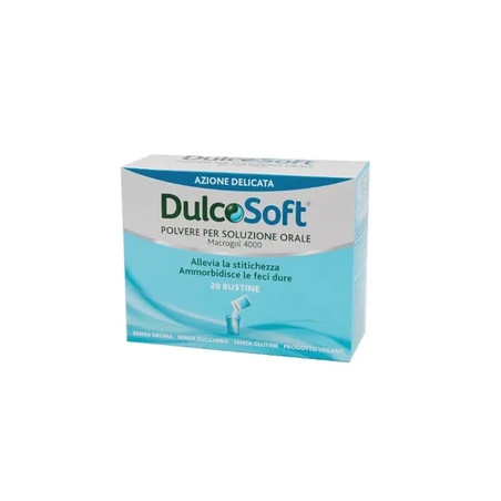 STOCK49 - Opella Healthcare Italy Dulcosoft Powder For Constipation And Hard Stools 20 Sachets