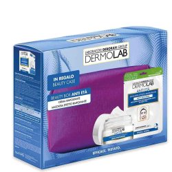 Dermolab Anti-Aging Beauty Box Face Cream 50ml with Hyaluronic Acid Elastic Filler Effect and Fabric Face Mask