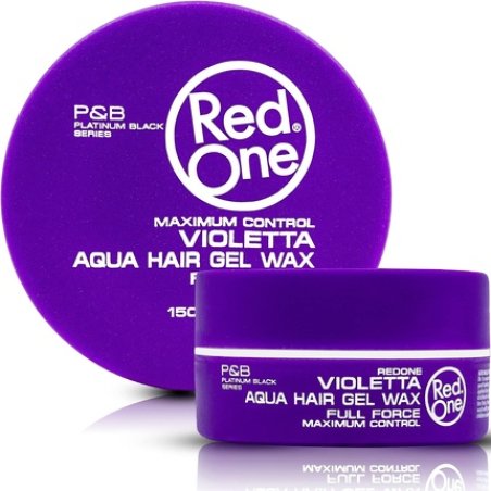 VIOLETTA AQUA HAIR GEL WAX cera fijación fuerte 150 ml