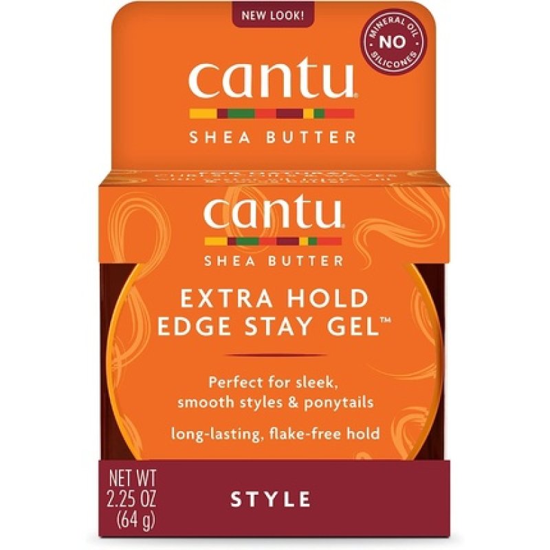 Cantu Extra Hold Edge Stay Gel Moroccan Scent 64g