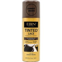 EBIN NEW YORK Tinted Lace Aerosol Spray Darkest Brown