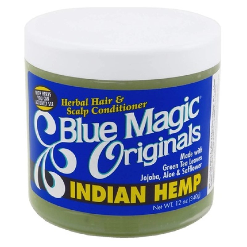 Blue Magic Organics Indian Hemp 12 Ounce Jar 354ml - Pack of 3