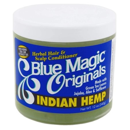 Blue Magic Organics Indian Hemp 12 Ounce Jar 354ml - Pack of 3