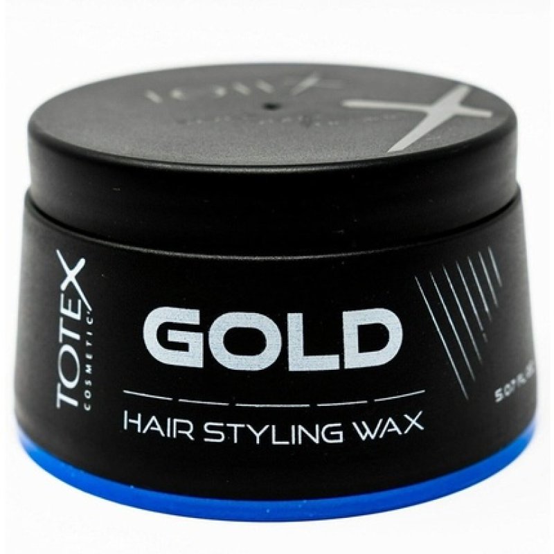 Totex Hair Styling Gold Wax Strong Hold Perfect Scent Texture Shine Finish 150ml