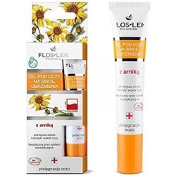 Floslek Pharma Eye Gel with Arnica Extracts for Dark Circles and Swelling 15ml