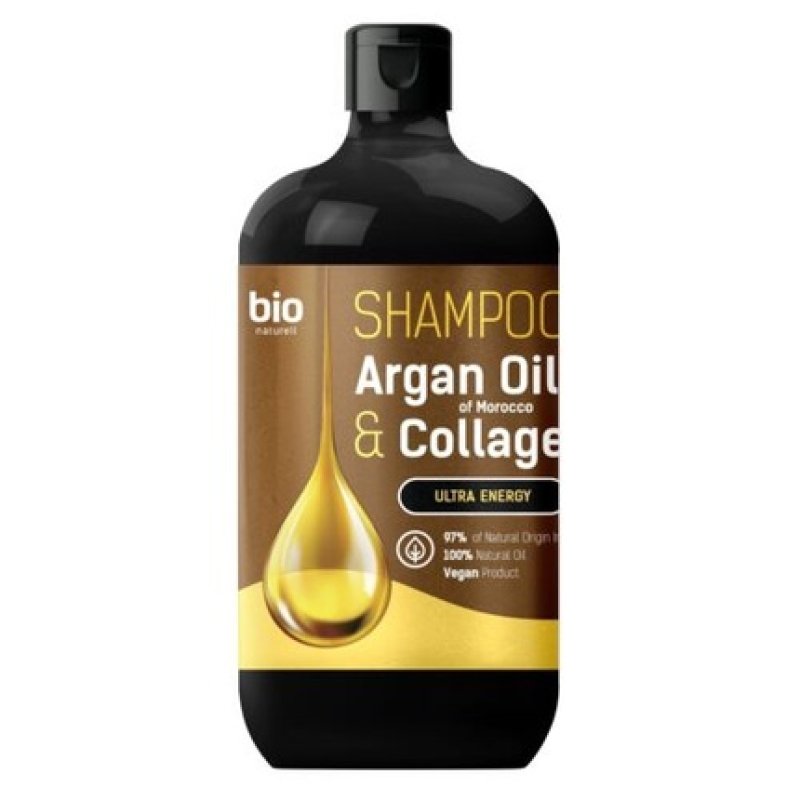 Moroccan Argan Oil and Collagen Shampoo for All Hair Types