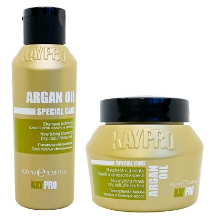 Kay Pro Special Care Mini Argan Oil Shampoo and Argan Oil Mask Kit 200ml