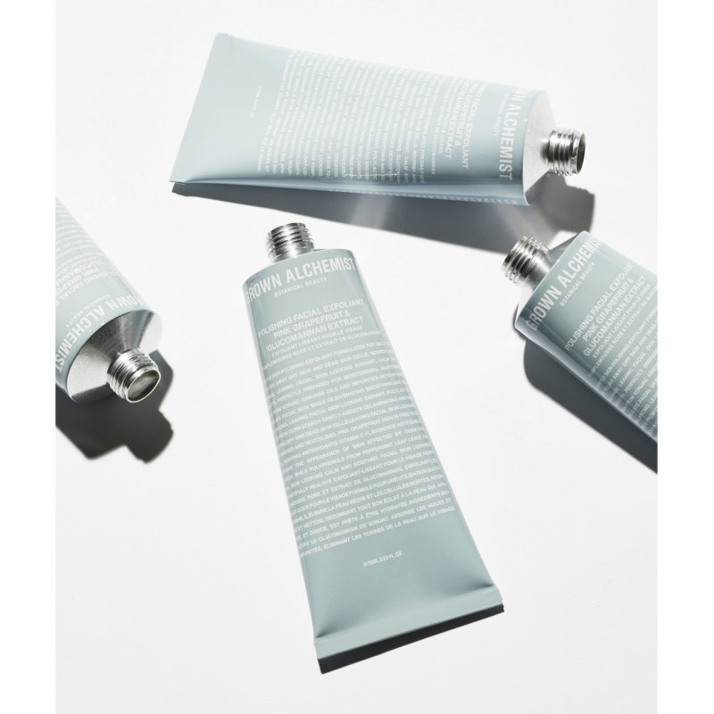 Grown Alchemist Polishing Facial Exfoliant Crème de jour Decollete, Visage, Cou 75 ml